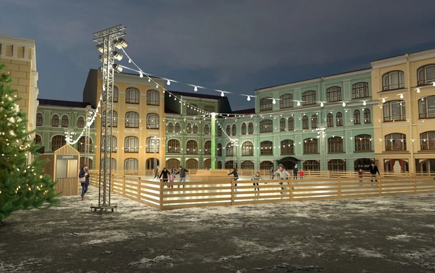 Двор Гостинки готовится к зимнему сезону. Фото Предоставлено организаторами
