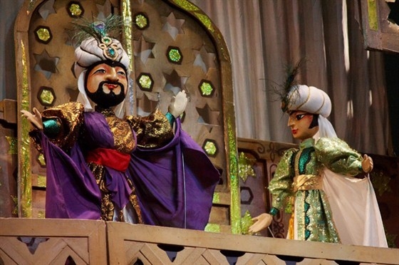 Спектакль "Аладдин и волшебная лампа" в Театре сказки. Фото teatrskazki.spb.ru