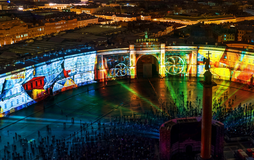 Просветительский проект «Видеомэппинг на Дворцовой» пройдет в Петербурге 3 и 4 декабря. Фото предоставлено организаторами