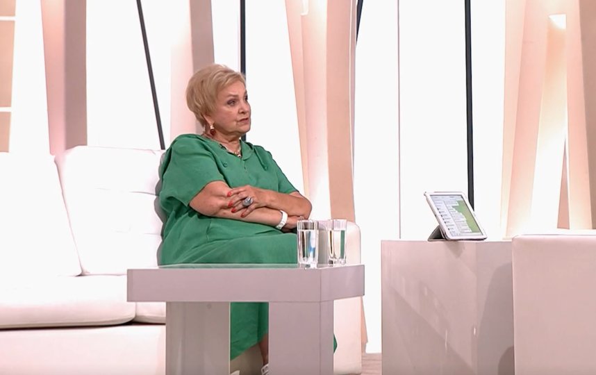 Татьяна Судец в программе "Судьба человека". Фото Скриншот эфира.