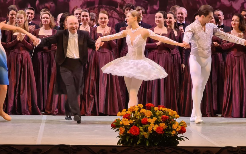 В рамках гала-концерта прошло выступление звёзд оперы и балета Михайловского театра | фото предоставлено телеканалом «Санкт-Петербург». 