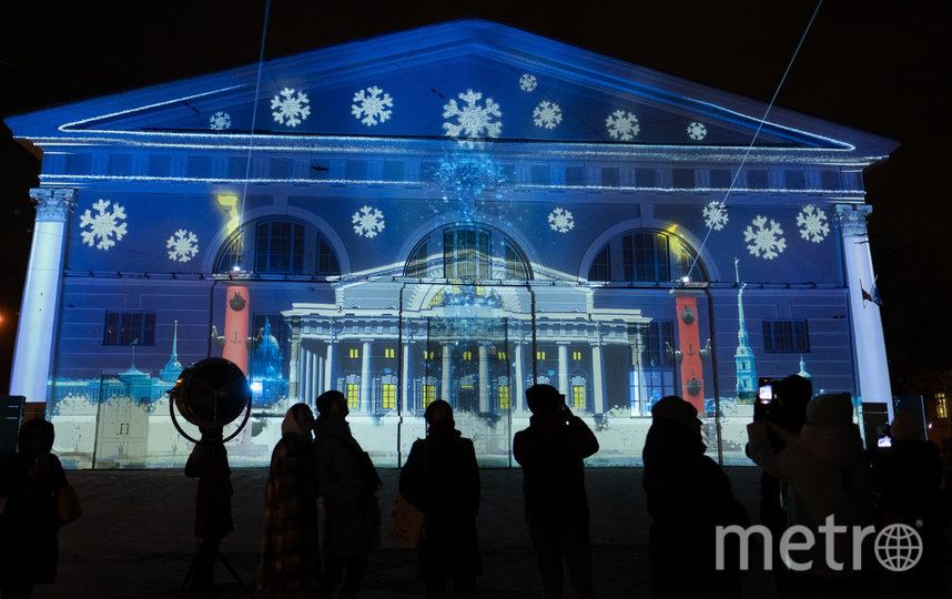 В Северной столице начало зимы отметили открытием проекта «4 сезона. Туристический Петербург». Фото Игорь Акимов , "Metro"