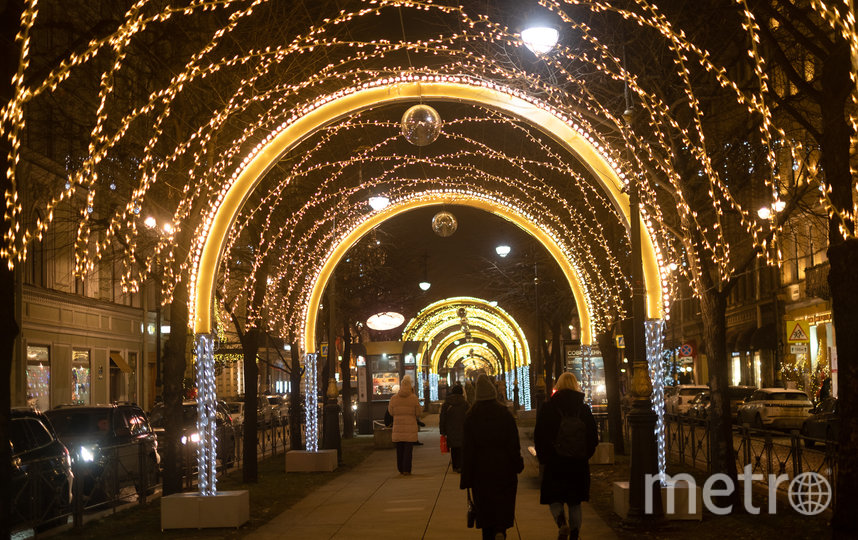 В Северной столице начало зимы отметили открытием проекта «4 сезона. Туристический Петербург». Фото Игорь Акимов, "Metro"