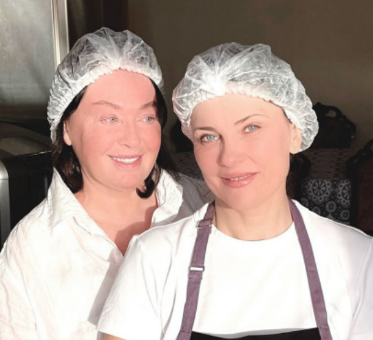 Лариса Гузеева и ее подруга Наталья запустили бренд домашних пельменей. Фото Соцсети.