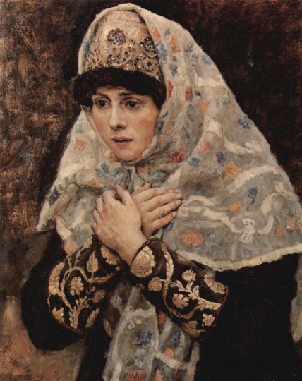 В.Суриков. «Боярская дочь». Фото Русский музей.