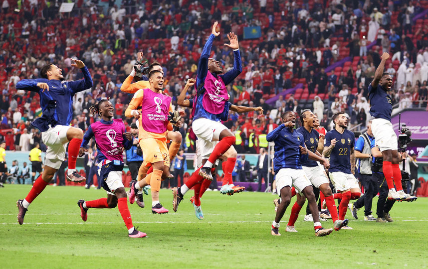 Сборная Франции второй мундиаль подряд вышла в финал. Фото Getty