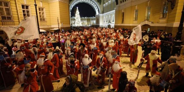Забег Дедов Морозов состоится 24 декабря.