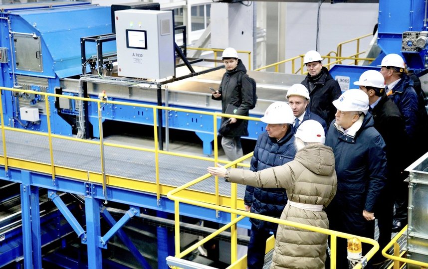 Мусороперерабатывающий завод с мощностью 200 тысяч тонн в год начал работу в Петербурге. Фото gov.spb.ru