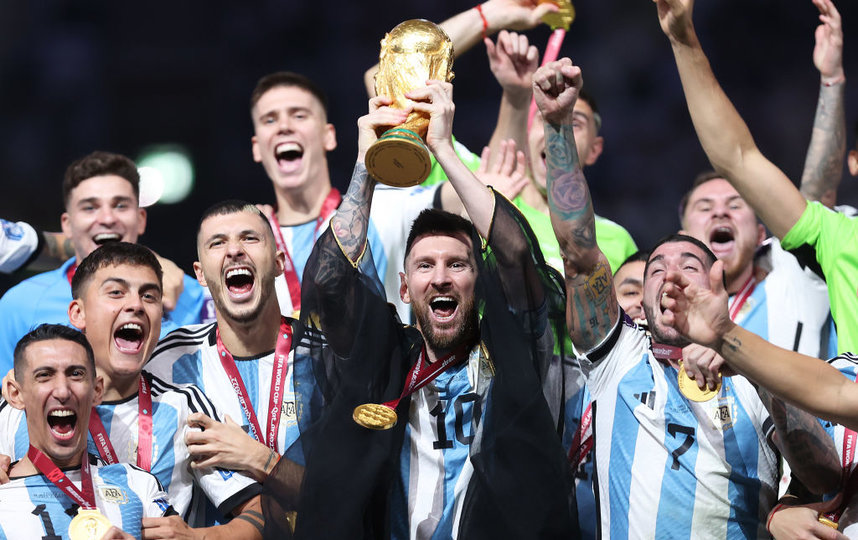 Сборная Аргентины выиграла чемпионат мира по футболу 2022. Фото Getty