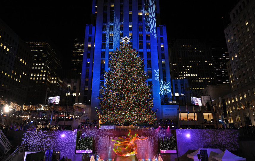 Ёлки в США ставят, но на Рождество, а не на Новый год. Фото Getty