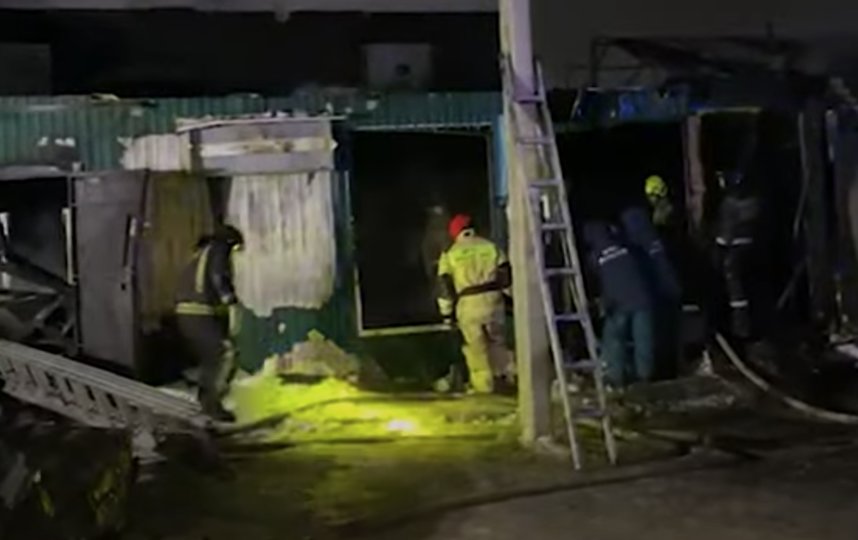 Число жертв пожара в доме престарелых в Кемерове увеличилось до 20. Фото скриншот видео СК РФ по Кемеровской области. 