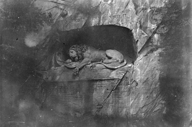1910 год, настоящий лев. Великий Лафайет в те времена неплохо им притворялся. Фото Getty
