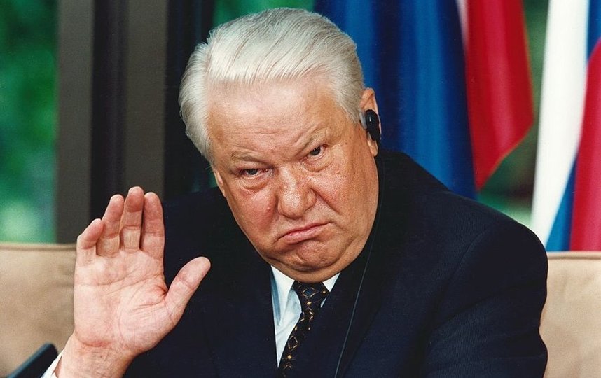 Борис Ельцин незадолго до отставки. Фото Getty