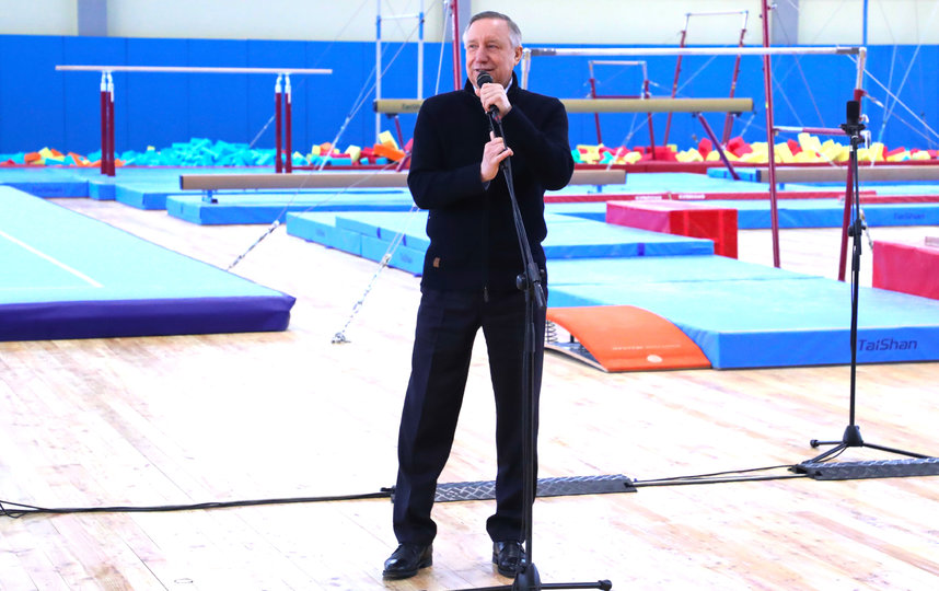 В Петербурге открыли самый большой в Европе зал для занятий спортивной гимнастикой. Фото gov.spb.ru