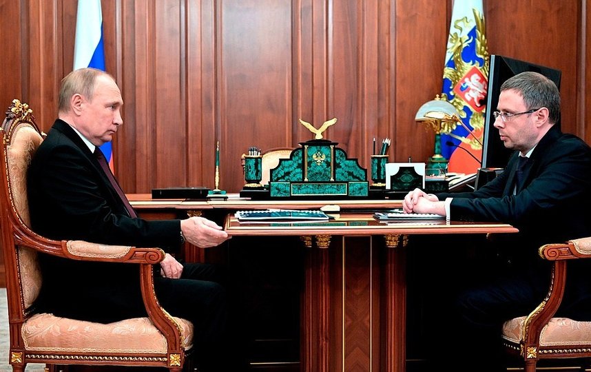 Путин на встрече с главой ФАС Шаскольским указал на важность контроля за ценами. Фото kremlin.ru