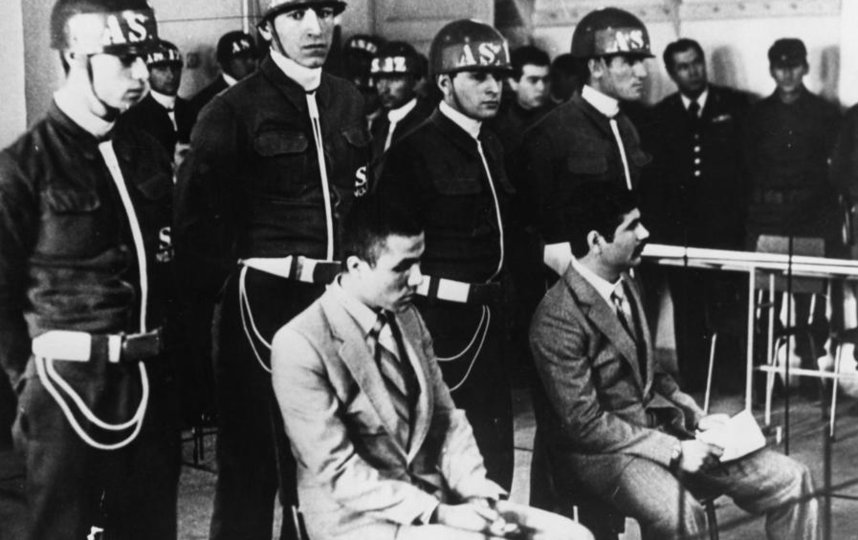 Май 1981 года – суд над Агджой в Турции. Фото Getty