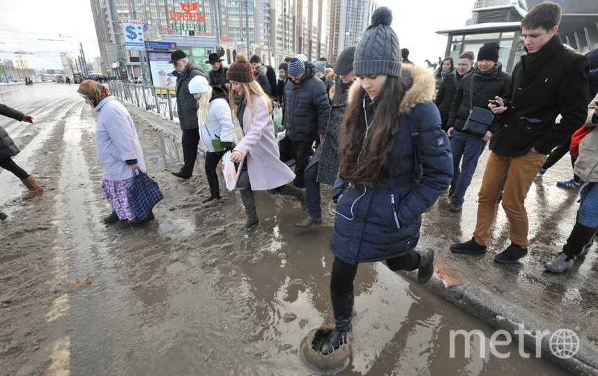 Уйдем в минус: оттепель в Петербурге может закончиться в эту субботу. Фото Игорь Акимов, "Metro"