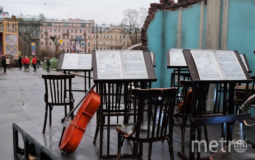 Репетиционная комната оркестра. Фото Алена Бобрович, "Metro"