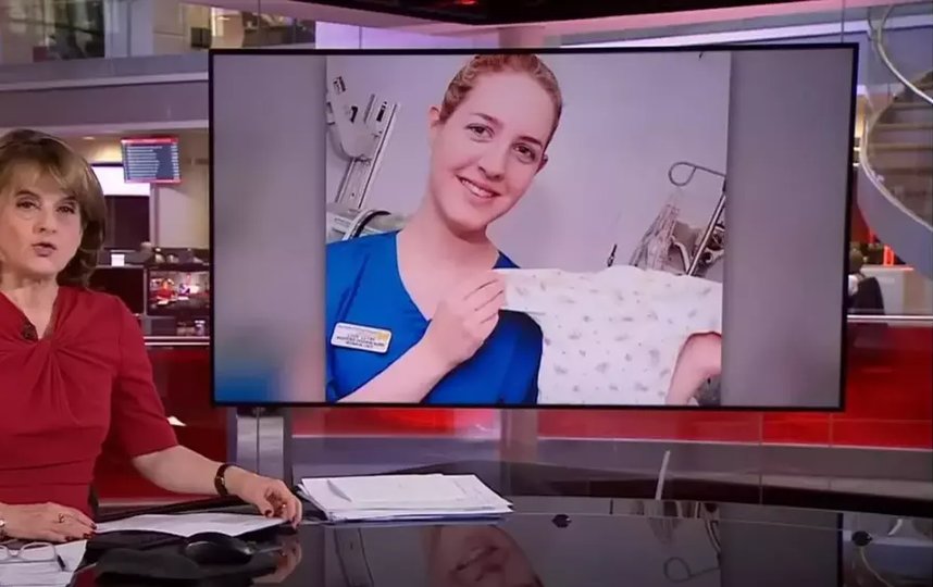 Во всех СМИ Великобритании рассказывают о той самой медсестре. Фото Скриншот Youtube/BBC