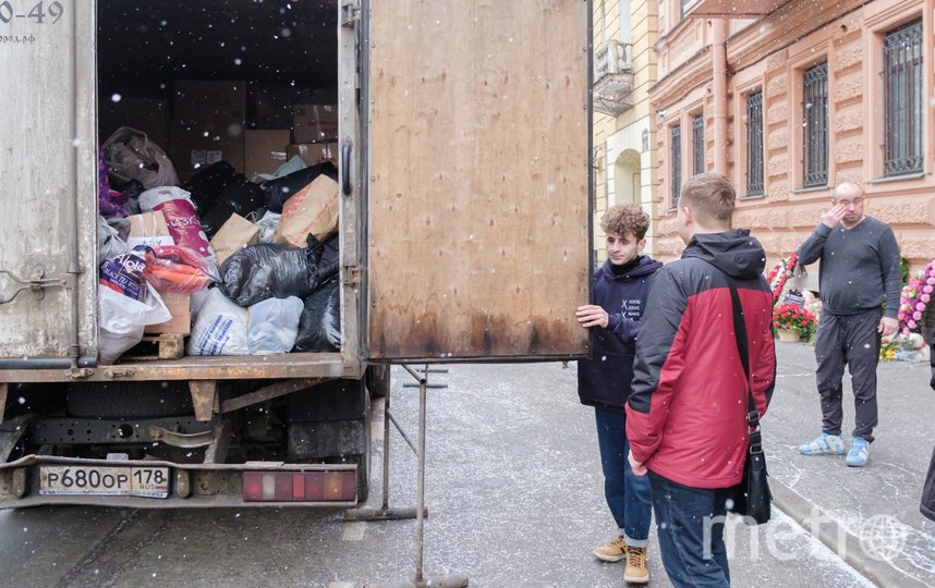 Петербуржцы помогают пострадавшим во время землетрясения в Турции и Сирии. Фото Алена Бобрович, "Metro"