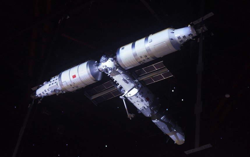 Китайцы "скопировали" орбитальную станцию "Мир" и вышли в открытый космос. Фото Getty