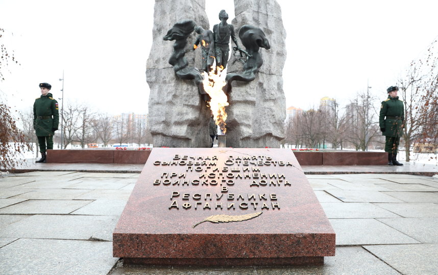 В Петербурге отмечают 34-ю годовщину вывода советских войск из Республики Афганистан. Фото gov.spb.ru