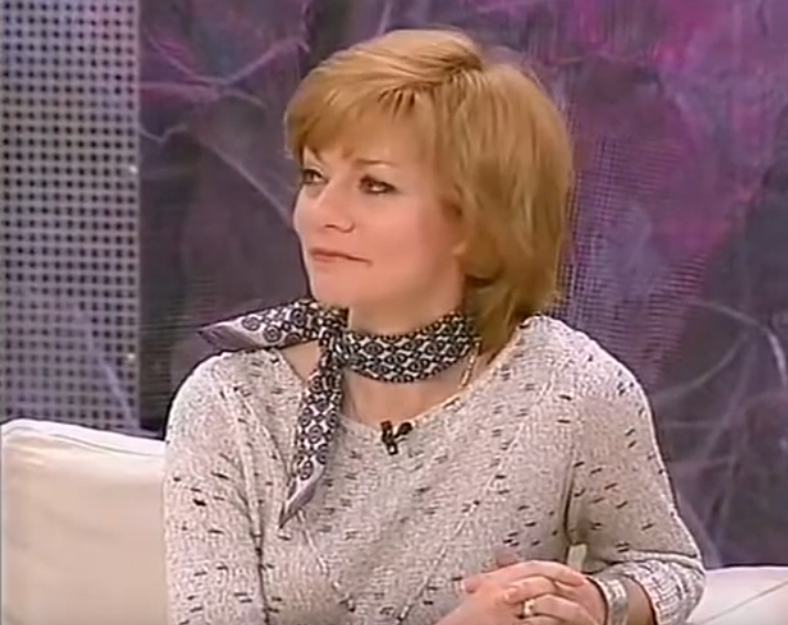 Наталья Мурашкевич в эфире программы "Пусть говорят" в 2008 году. Фото скриншот эфира.