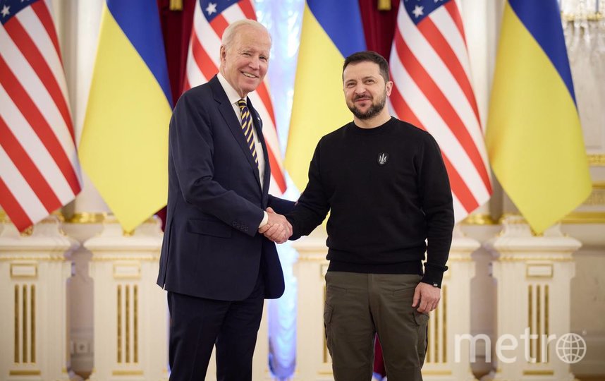 Украинские СМИ сообщили о встрече Байдена и Зеленского в Киеве