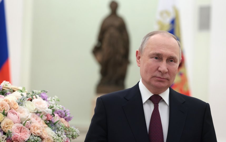 Путин поздравил россиянок с Международным женским днем. Фото kremlin.ru