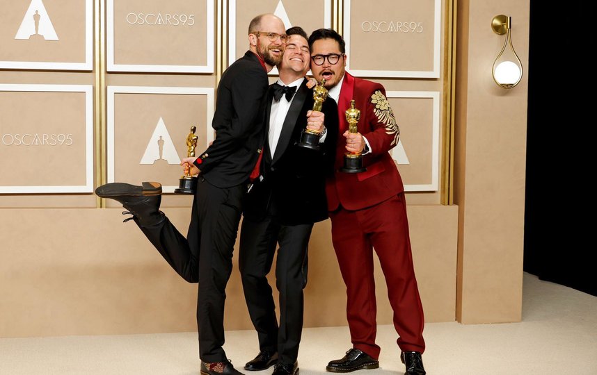 Фильм "Все везде и сразу" стал абсолютным лидером премии "Оскар". Фото Getty
