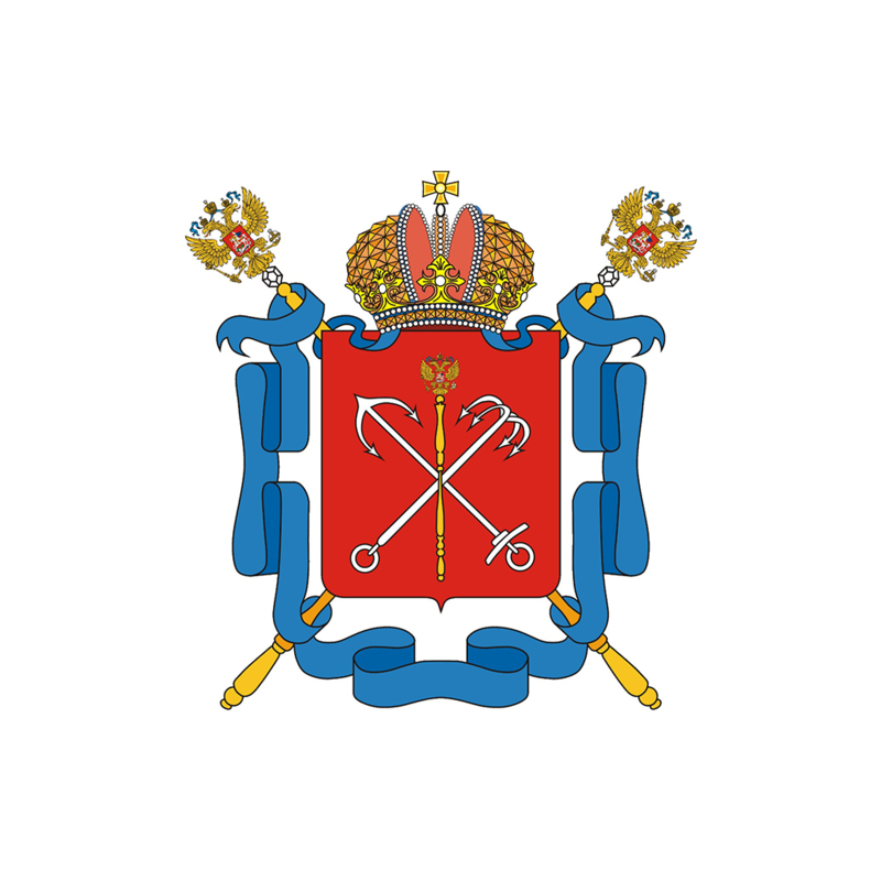 2000-е. Полный герб Санкт-Петербурга. 