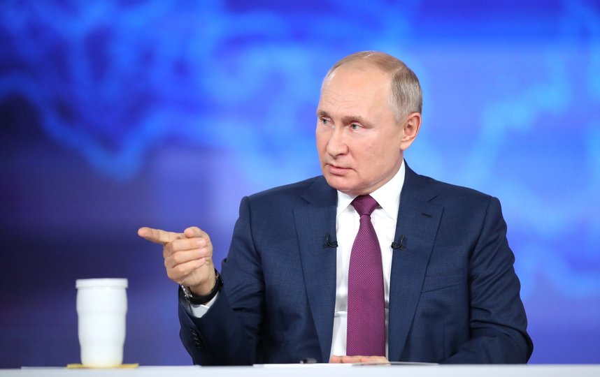 Песков сообщил о планах проведения прямой линии с Путиным в 2023 году. Фото kremlin.ru