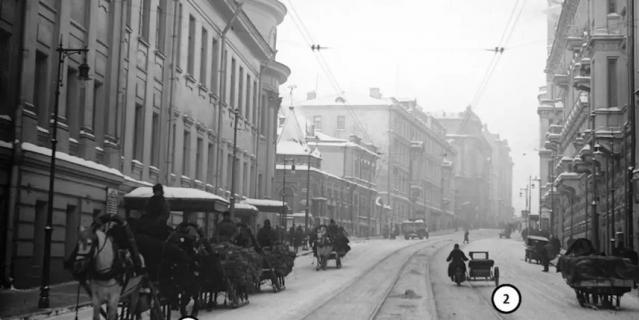 Улица Большая Дмитровка (вид от Охотного Ряда), 1929 г.