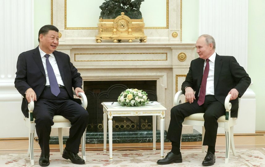 Президент России Владимир Путин и председатель КНР Си Цзиньпин. Фото kremlin.ru