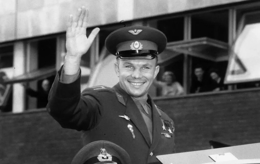 Юрий Гагарин в Лондоне. Фото Getty