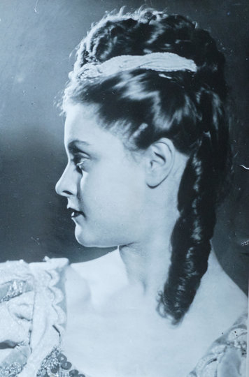 1946 год. Пробы для фильма «Золушка». Фото из семейного архива Татьяны Пилецкой.