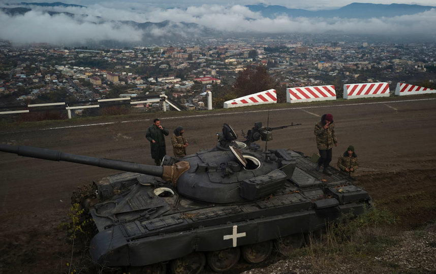 По мнению экспертов, точка в конфликте Нагорного Карабаха будет поставлена ещё не скоро. Фото Getty