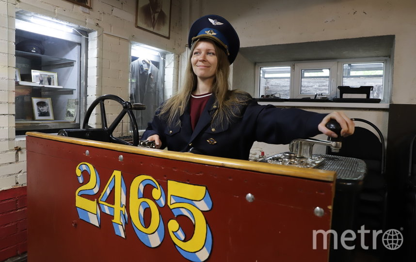 Новый экспонат музея - кабина трамвая МС. Фото Игорь Акимов, "Metro"