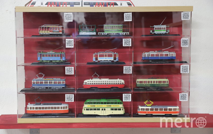 В музее Оранэлы есть мини-модели всех трамваев, которые ходили по стрельнинской линии. Фото Игорь Акимов, "Metro"