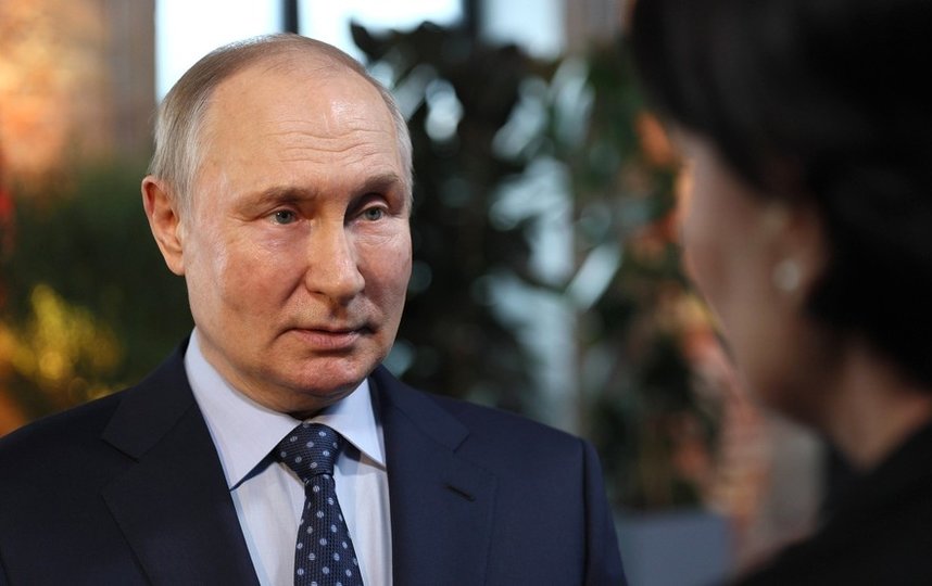 Владимир Путин: "Они провоцируют нас на зеркальные действия". Фото kremlin.ru