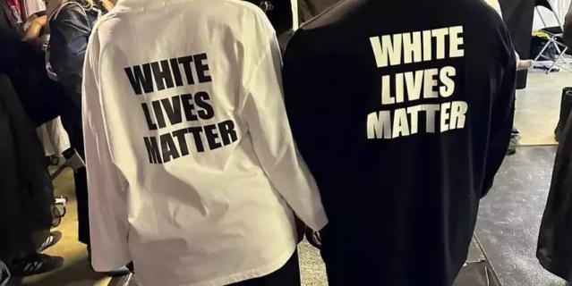 �������������� ������������ ������������ ������ ����� (�����) � ����� ���� (������) � ��������� � �������� White Lives Matter �� ������ ������ � ������. Twitter / Candace Owens.