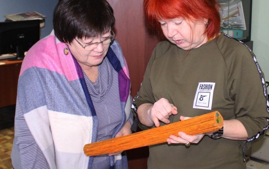 Мастерица Галина Полякова (слева). Фото предоставлено героиней публикации.