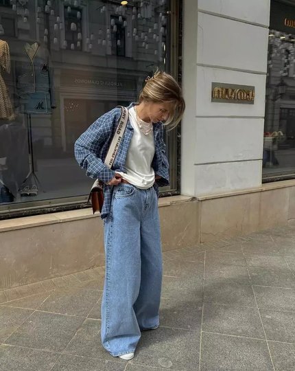 Модные женские образы в сочетании с джинсами разных стилей
