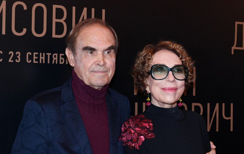 Глеб Панфилов с супругой Инной Чуриковой. Фото: kinoteatr. 