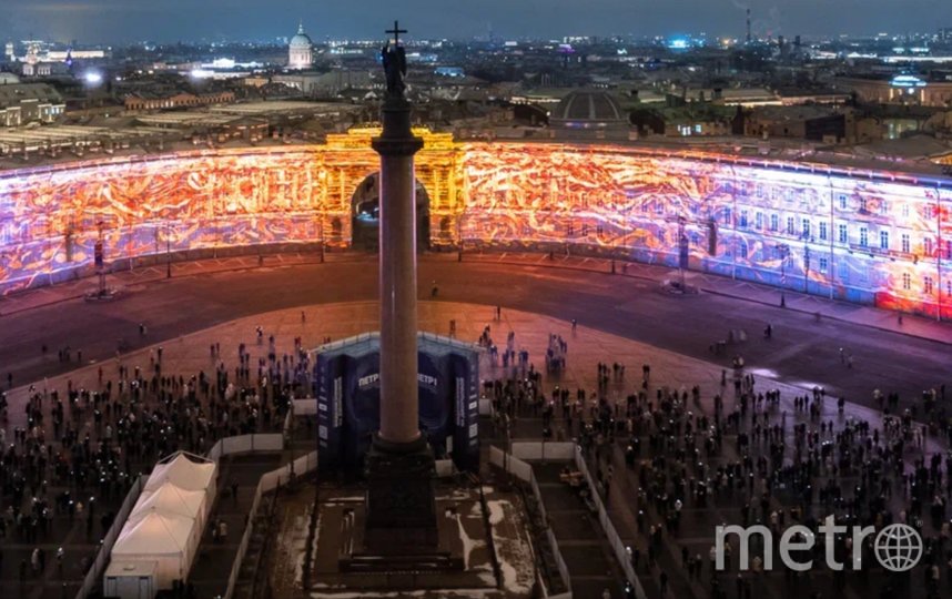 Грандиозное 3D мэппинг-представление покажут на Дворцовой площади