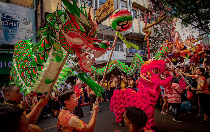 На Филиппинах встречают год Дракона. Фото Getty