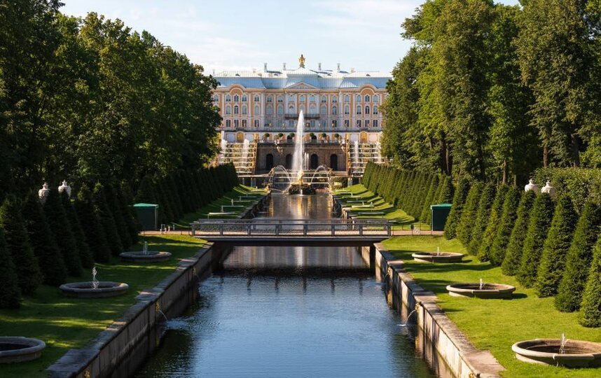 Верхний сад Петродворца: фото, архитектура и история