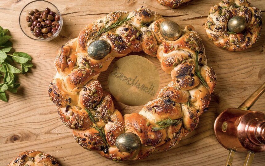 Итальянский кулич Скарчелла. Итальянский кулич Скарчелла.