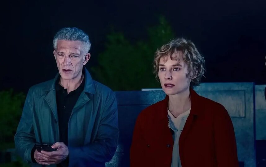 Венсан Кассель и Диана Крюгер в фильме "Саван". Венсан Кассель и Диана Крюгер в фильме "Саван".
