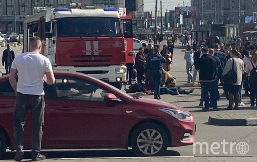 В Петербурге у ТРК Сити Молл водители рассорились до стрельбы